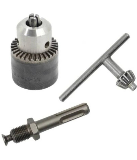 ALDECO Heavy Duty 13mm Drill Chuck with SDS Plus Adaptor Key Set Female 1/2 20 UNF