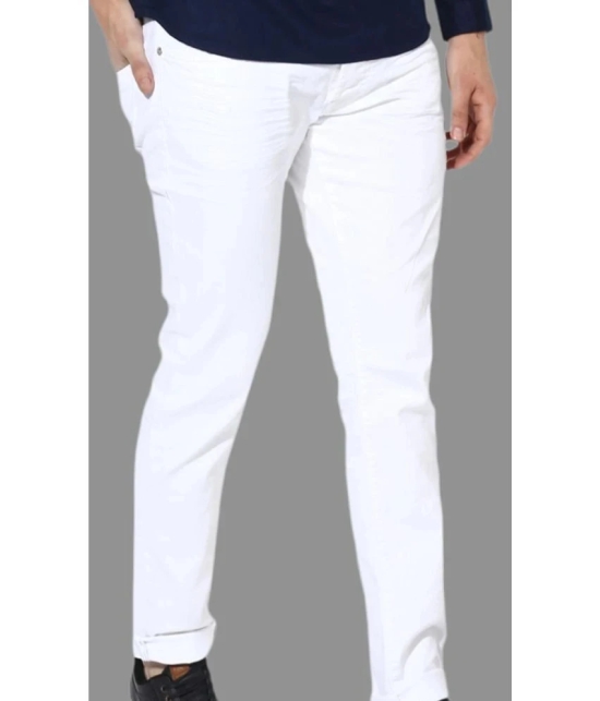 Lawson - White Denim Slim Fit Mens Jeans ( Pack of 1 ) - None