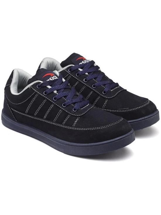 ASIAN ACHIEVER-115 Navy Mens Sneakers - None