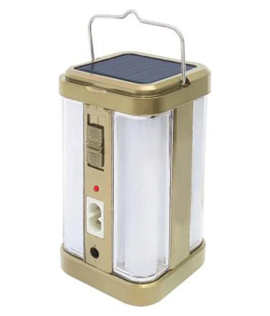 CIEL 40W Emergency Light 4 Big Tube Solar Panel Gold - Pack of 1