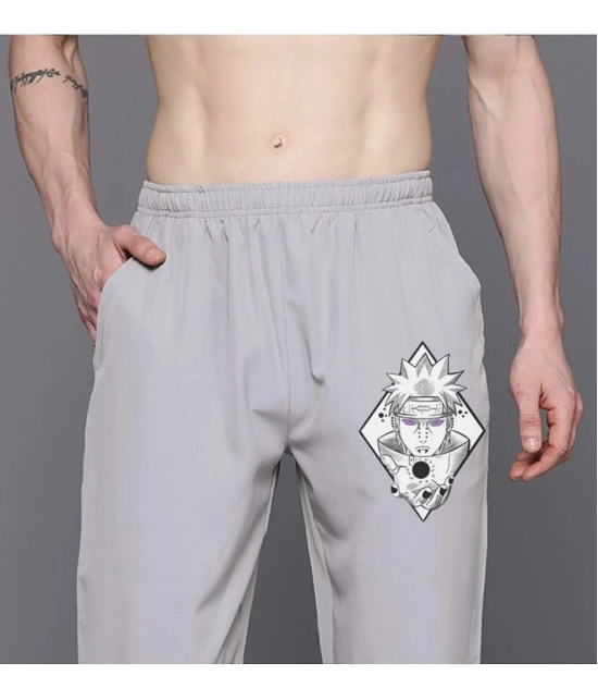 AKTIF Grey Lycra Mens Joggers ( Pack of 1 ) - None