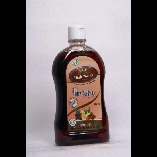 GCC Herbal Liquid Dish Wash 500ml - 500 mL