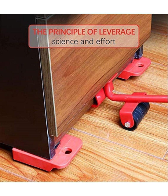 Furniture Lifter/Shifter ToolFurniture Shifting Tool Heavy Furniture Appliance Lifter and Mover Tool Set Easy Convenient Moving Tools Heavy Move Furniture Can Easily Lift Heavy - Red