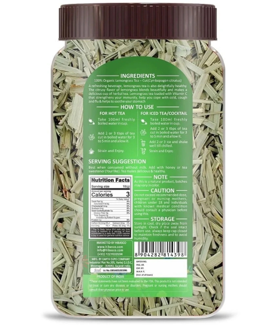 HIBASCO Lemongrass Tea Loose Leaf 130 gm