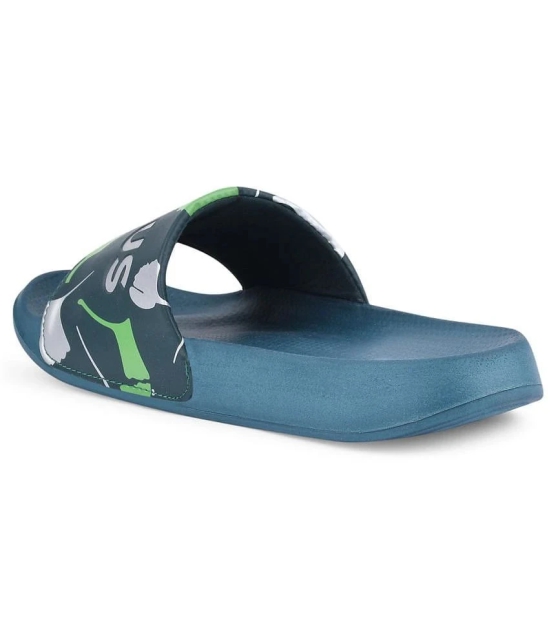 Campus - Green Mens Slide Flip Flop - None