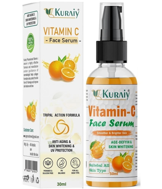 KURAIY Vitamin C Face Serum For Radiant Glow For All Skin Type 50ml ( Pack of1 )