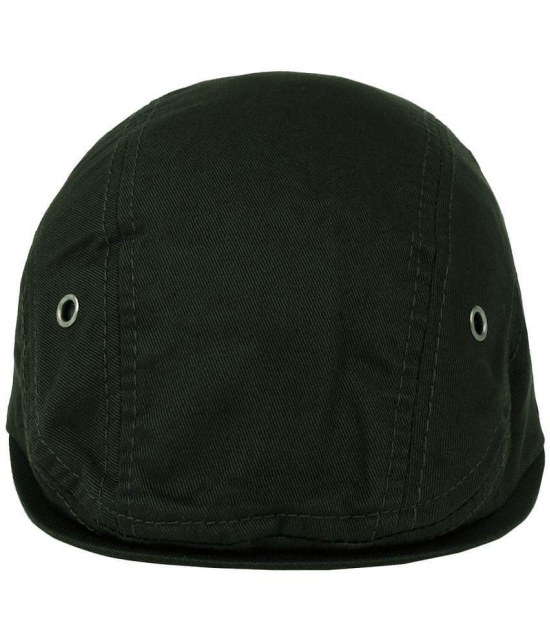 Zacharias - Green Cotton Mens Cap ( Pack of 1 ) - Green