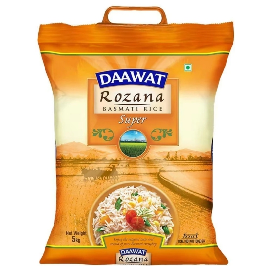 Daawat Rozana Super Basmati Rice 5 Kg