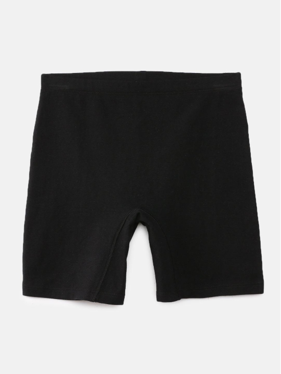 GIRLS INNERSHORTS, BLACK/GREY-10-12 Yrs