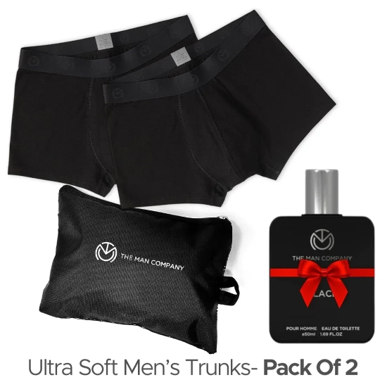 Ultra Soft Men’s Trunks Mens Trunk (XL) (Pack of 2)