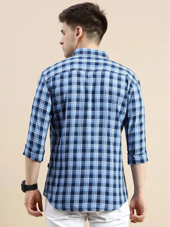 Showoff Cotton Blend Regular Fit Checks Full Sleeves Mens Casual Shirt - Multi ( Pack of 1 ) - None