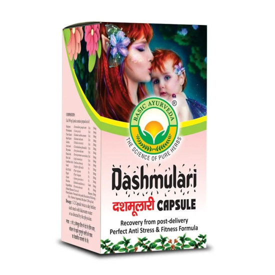 Basic Ayurveda Dashmulari 40 Capsule