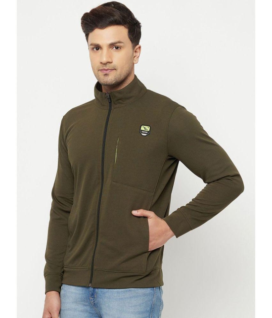 Glito - Olive Polyester Blend Relaxed Fit Mens Casual Jacket ( Pack of 1 ) - None