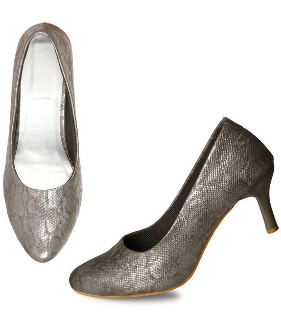 Saheb - Gray Womens Pumps Heels - None