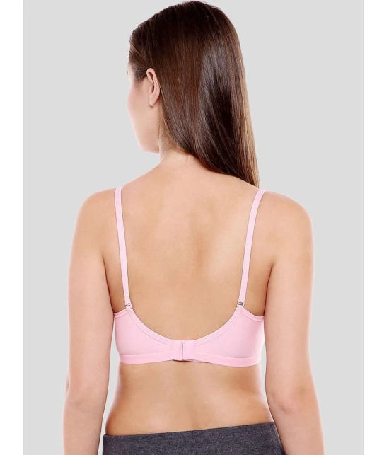 Bodycare Pink Cotton Lightly Padded Womens Everyday Bra ( Pack of 1 ) - None