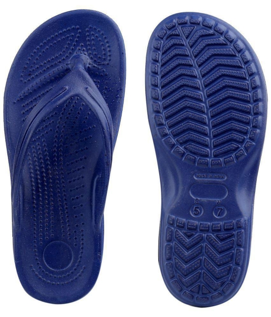 Bucik Navy Men''s Massage Flip Flop - None