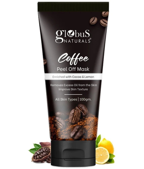 Globus Naturals Coffee Peel Off Mask, 100gm