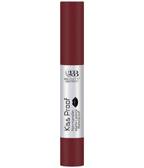 Beauty Berry - Coffee Brown Matte Lipstick 5