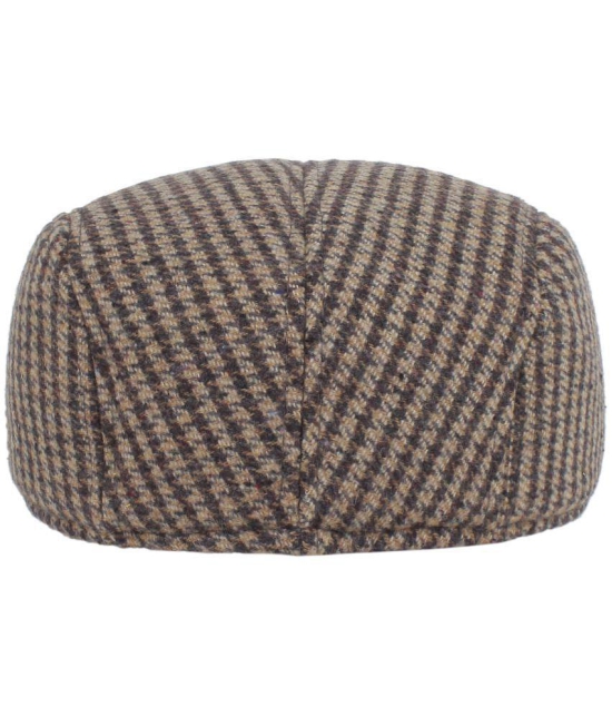 Zacharias - Brown Woollen Men''s Cap ( Pack of 1 ) - Brown