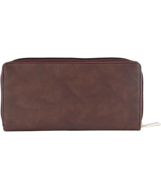 Nicoberry - Brown Faux Leather Handheld - Brown