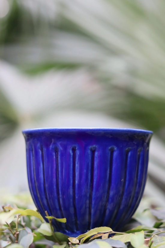 Blue Planter-Set of two