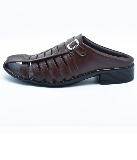 Dream Makers - Brown Men's Sandals - None