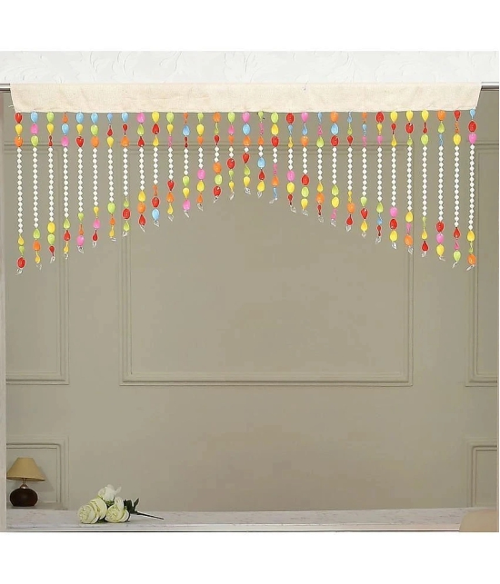 Smart Traders Single Plastic Single Curtain Rod - Multi Color