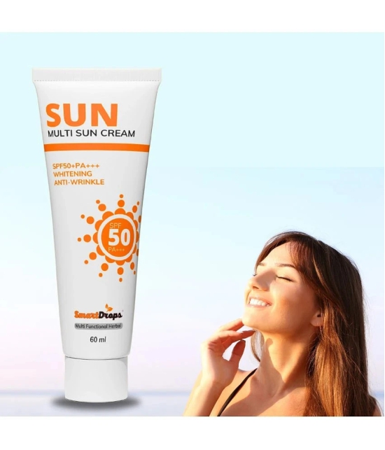 Smartdrops SPF 50 Tan Removal Cream For All Skin Type ( Pack of 1 )