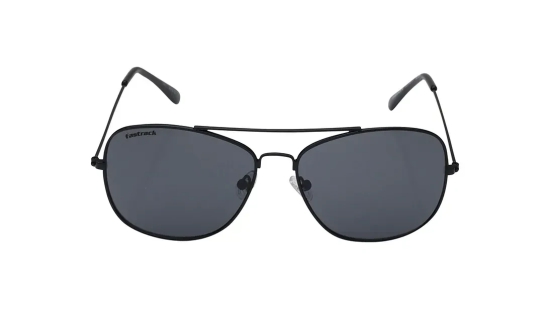 Black Navigator Unisex Sunglasses (M254BK5V)