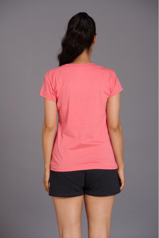 Angelic Pink Oversized T-Shirt for Women