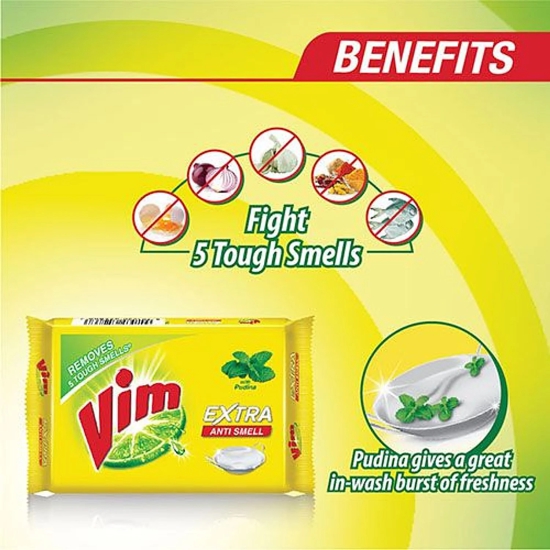 Vim Anti Smell Bar, 130 G