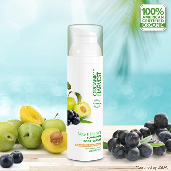 OH Brightening Foaming Body Wash - Kakadu Plum and Acai Berry (Vitamin C) 