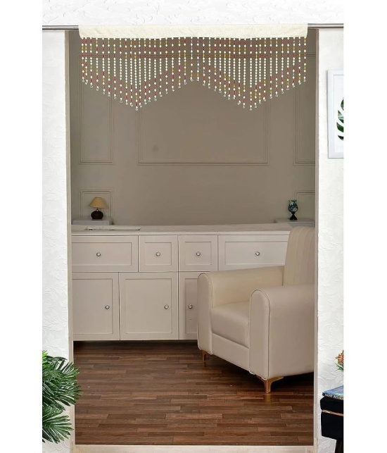 Smart Traders Single Door Beaded String Curtain - Multi Color