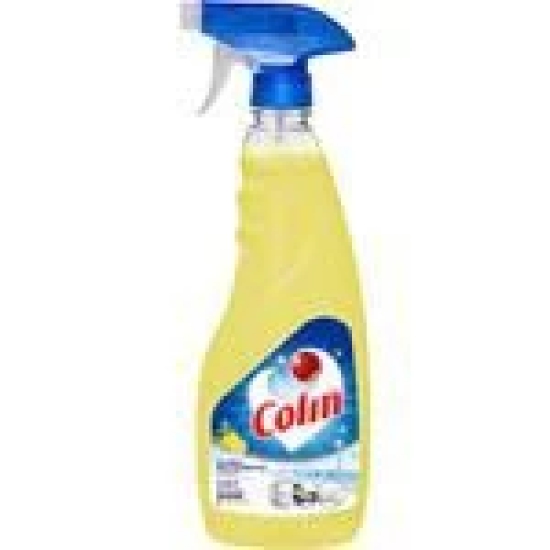 Colin Glass & Multisurface Cleaner Liquid Spray - Lemon Burst, 500 Ml Bottle