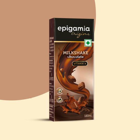 Epigamia Origins Milkshake Chocolate (180Ml)