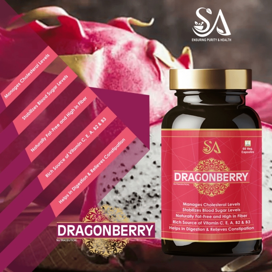 DRAGONBERRY(High in antioxidants, calcium, vitamins B and C, iron, protein, and fiber)