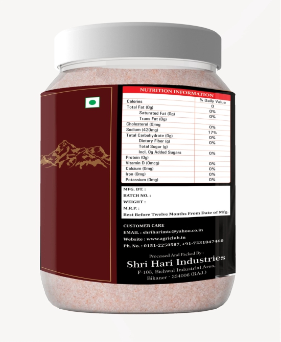 Agri Club Himalayan Pink Salt Fine Powder, 950 gm