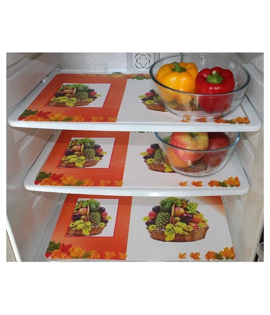 Revexo Set of 3 PVC Multi Fridge Mats - Multi