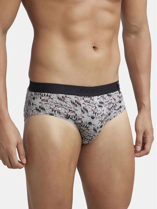 Pack of 2 Jockey Multicolor US52 Cotton Mens Briefs - None