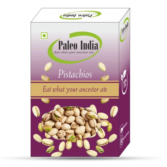 Paleo India 400gm Pistachios Roasted and Salted Pista