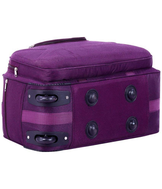 AXEN BAGS - Purple Polyester Duffle Trolley - Onesize