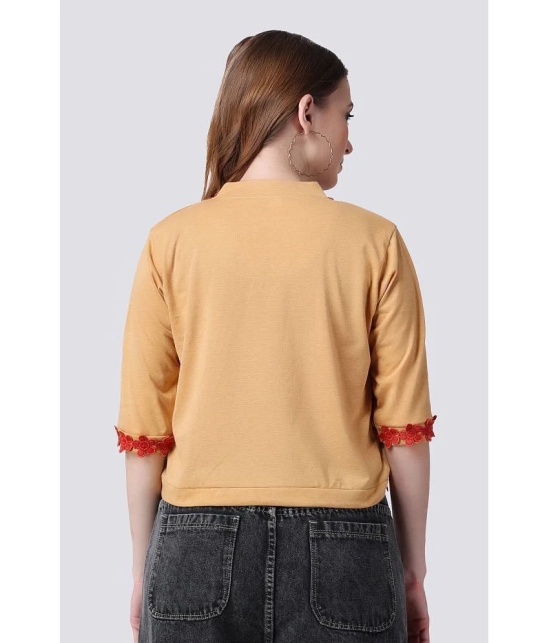 Affair Cotton Shrugs - Yellow Single - None