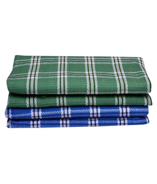 Akhil Set of 4 Cotton Bath Towel Multi - Multi