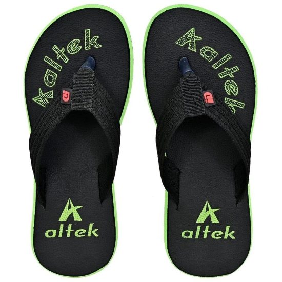 Altek - Green Mens Thong Flip Flop - None