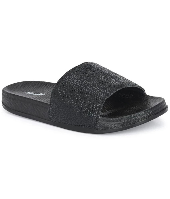 YUUKI - Black Womens Slide Flip Flop - None