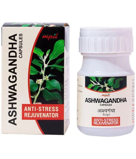 Mpil Wellness Ashwagandha Capsules 500 Mg : Extra Strength Supports Strength And Energy (60Cap)