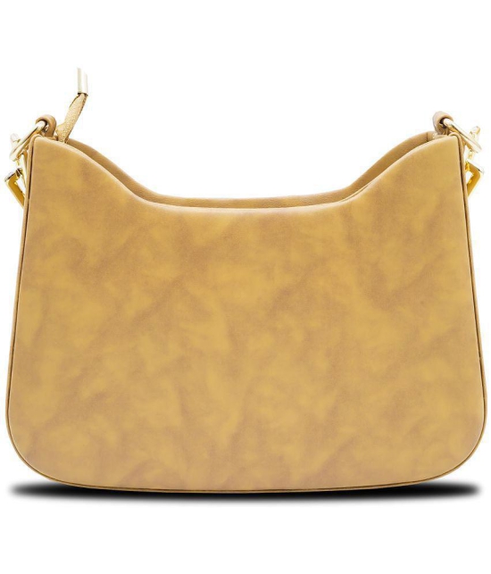 Brandroot - Tan PU Sling Bag - Tan