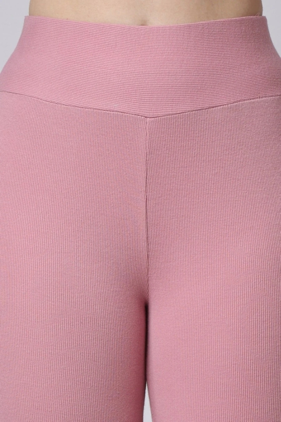 Womens Pink Gym wear Leggings-XL / Pink