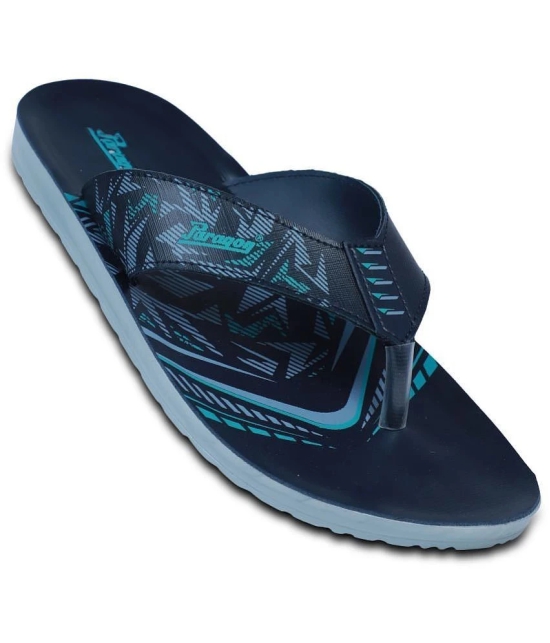 Paragon - Navy Mens Thong Flip Flop - None