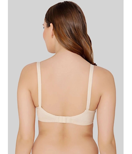 Bodycare Beige Cotton Heavily Padded Womens Everyday Bra ( Pack of 1 ) - None